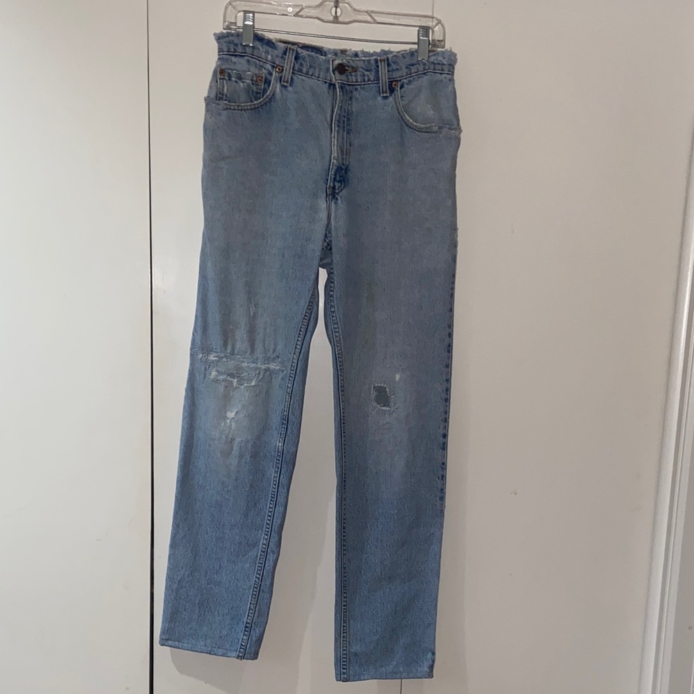 VTG: Levi's 505 Light Blue Straight Jeans